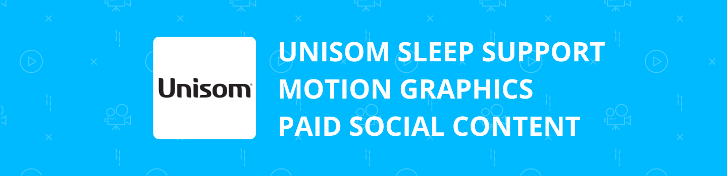 Unisom Sleep Support Motion Graphics Paid Social Project