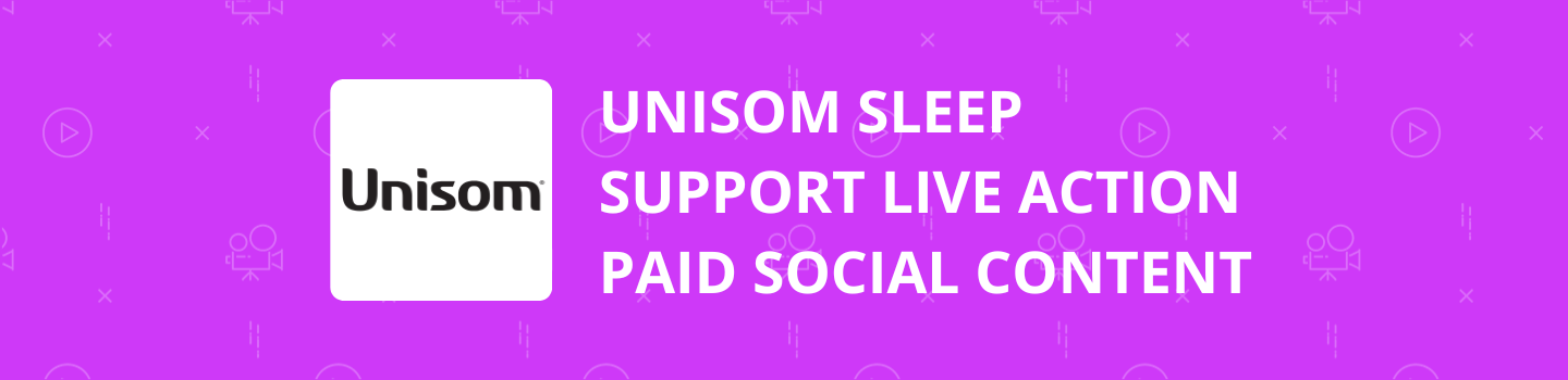 Unisom Sleep Support Live Action Paid Social Project