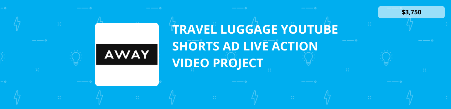 Travel Luggage YouTube Shorts Ad Live Action Video Project