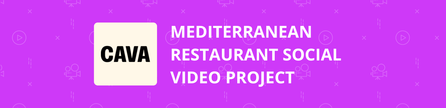 Mediterranean Restaurant Social Video Project