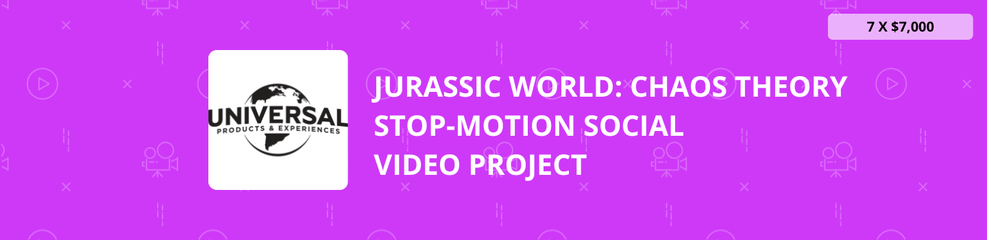 Jurassic World: Chaos Theory Stop-Motion Social Video Project