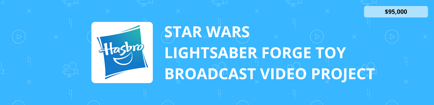Star Wars Lightsaber Forge Toy Broadcast Video Project