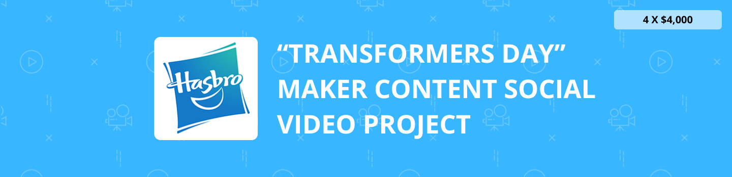 "Transformers Day" Maker Content Social Video Project