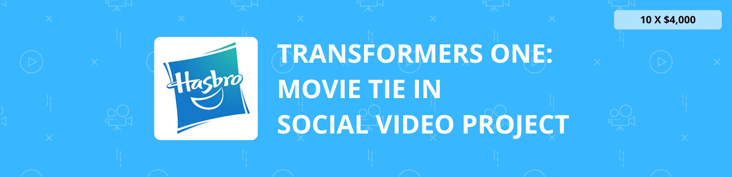 Transformers One: Movie Tie In Social Video Project