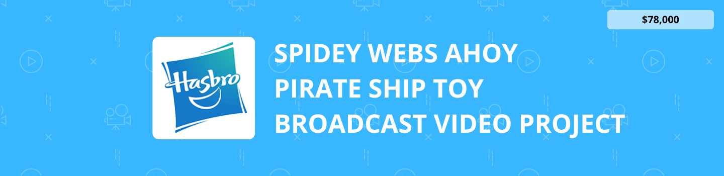 Spidey Webs Ahoy Pirate Ship Toy Broadcast Video Project