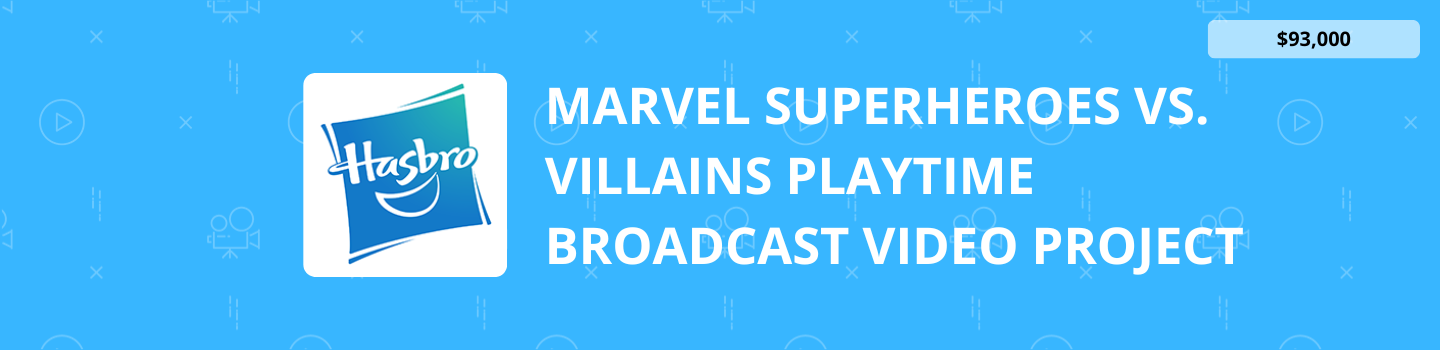 Marvel Superheroes vs. Villains Playtime Broadcast Video Project