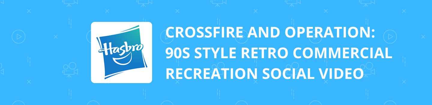 Crossfire and Operation 90s Retro Commercial Recreation Social Video Project