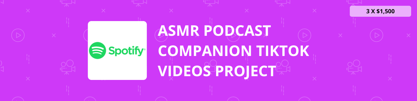 ASMR Podcast Companion TikTok Videos Project