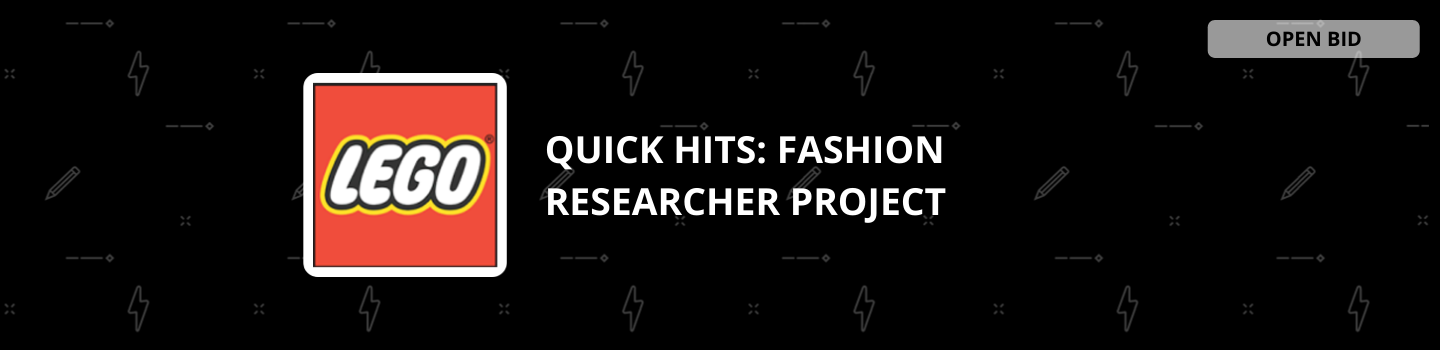 Quick Hits: Fashion Researcher Project