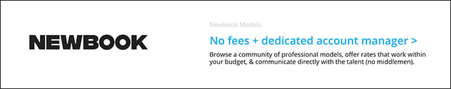 Newbook Models Tongal Community Resource - find talent for your video and photo projects