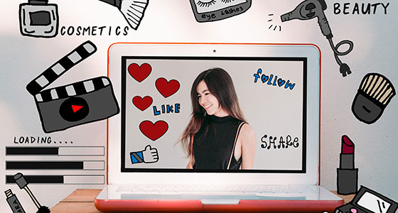 social media influencer blog banner