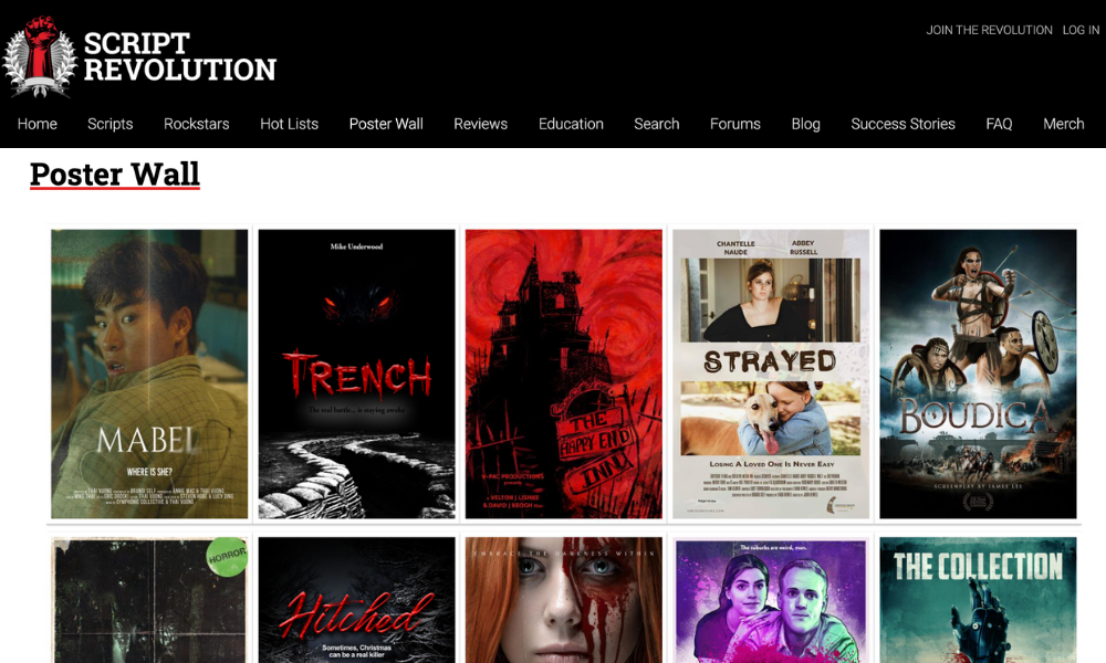 Script Revolution website